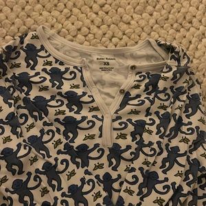 blue monkey roller rabbits size xs